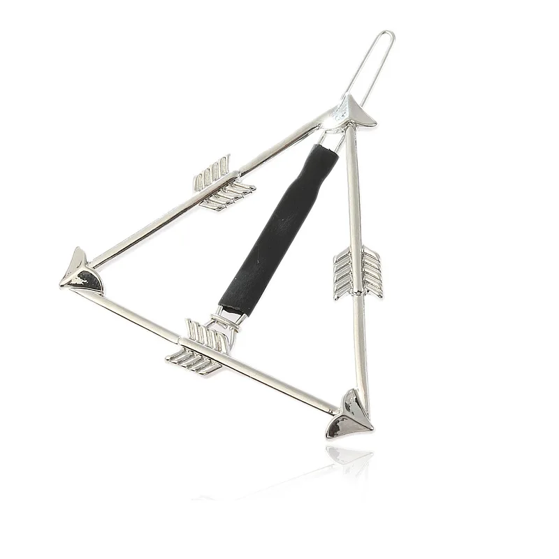 2019 Новый женский Простой полый сплав треугольник шпилька геометрическая форма