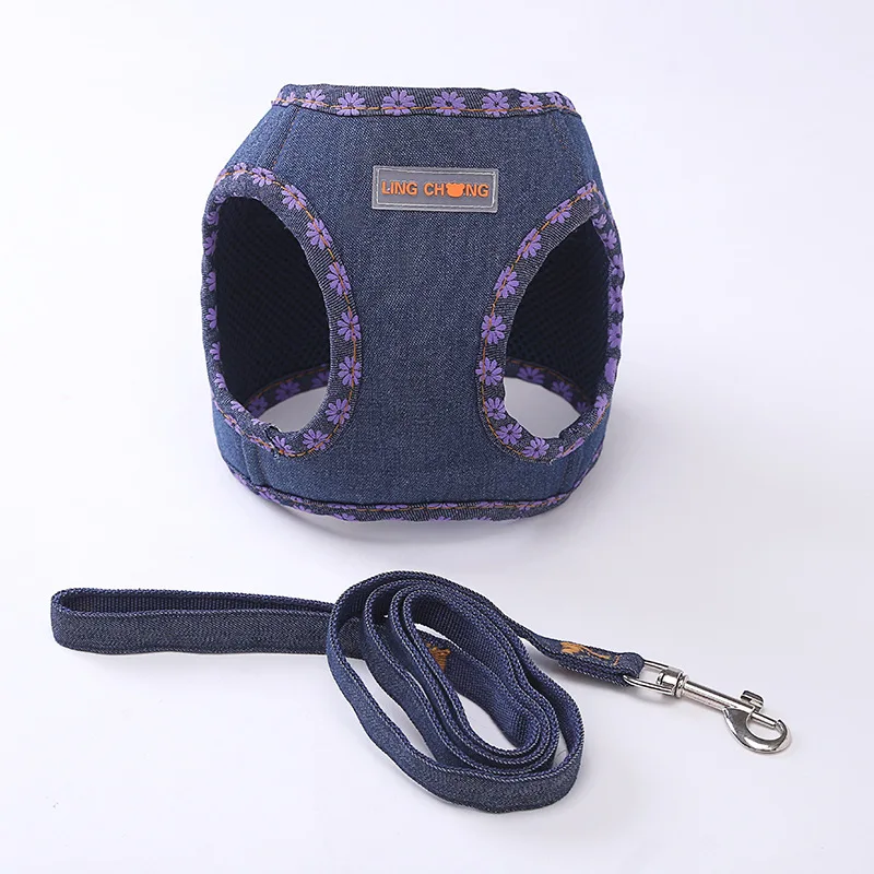 Собачья упряжь для домашних животных собака щенок перекрестные подтяжки выгула