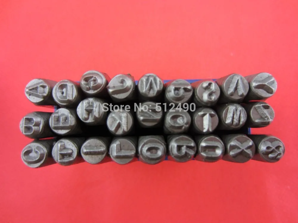 

free shipping 1/8" 4 MM Capital Letter punch, A-Z Punch jewelry Stamp punches Set 27 Piece,jewelry mold punch,ring marking stamp