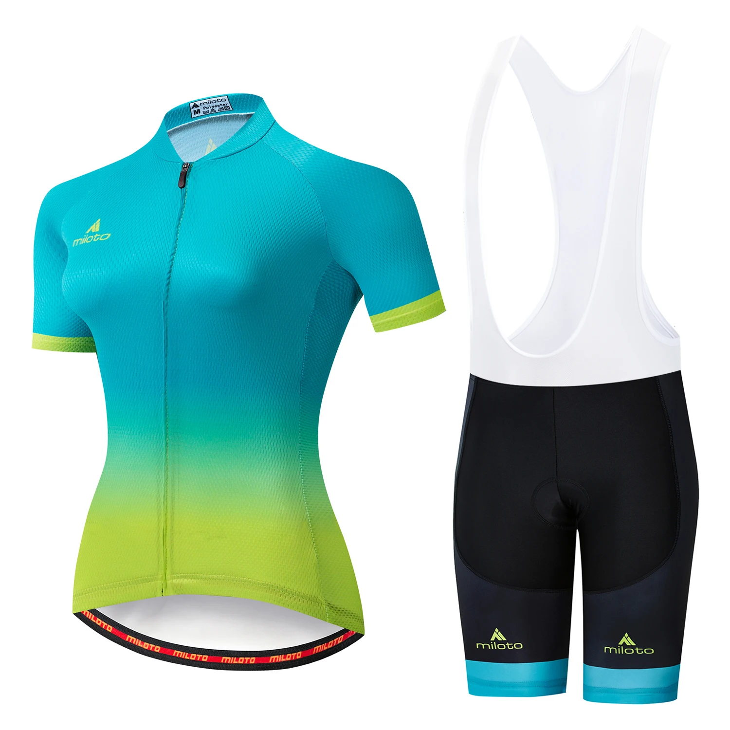 MILOTO 2019 Женский комплект Джерси для велоспорта с коротким рукавом Одежда Pro Team Road
