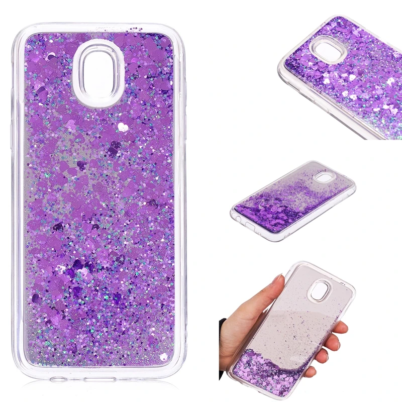Liquid Case for Samsung Galaxy J5 Pro J530 J3 J330 Back Cover Bling Mirror Funda |