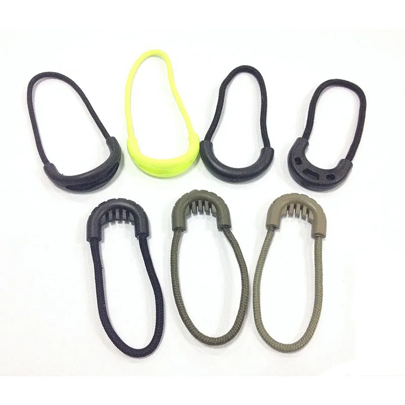 

10pcs Anti-theft Zipper Tail Rope Clothing&bags Zipper Rope Outdoor Zipper Tail Rope Anti Theft Bag Strap Outdoor Camping Travel