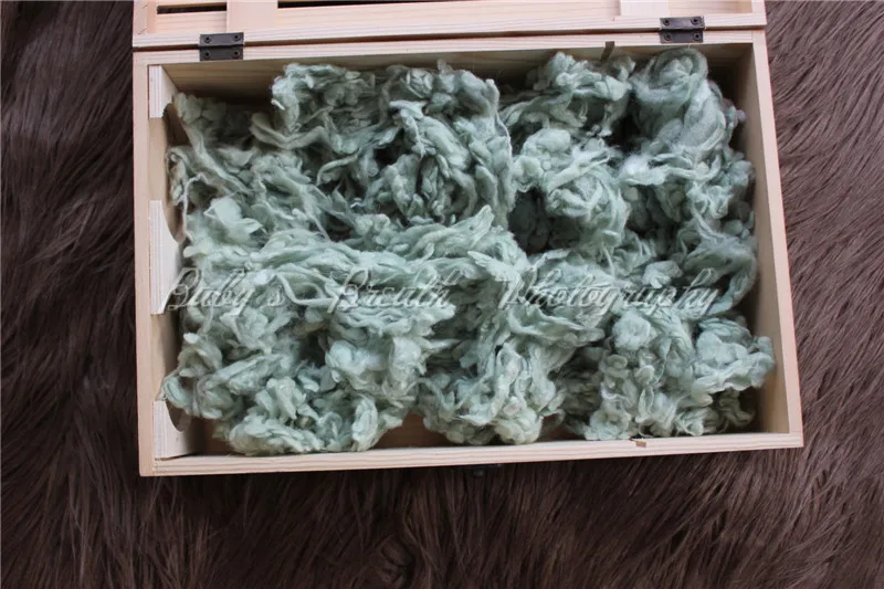 Свободная пуховая корзина из органической шерсти наполнитель для новорожденных