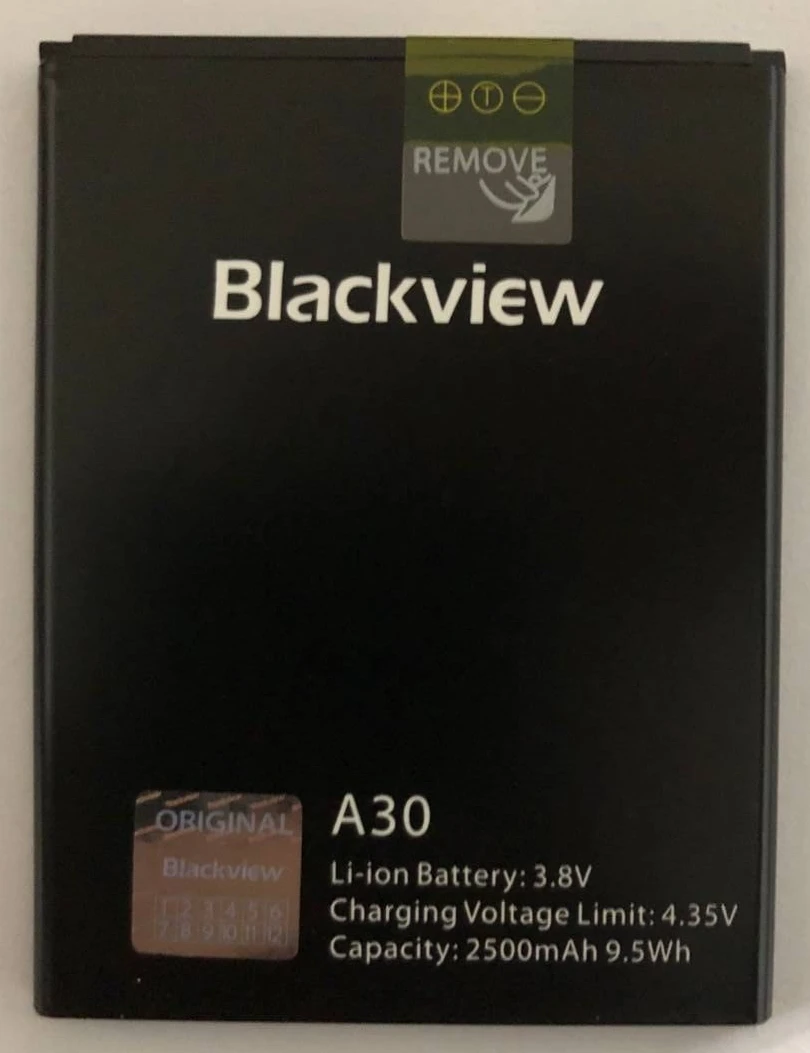 100% Оригинальный резервный аккумулятор Blackview A30 2500mAh для A50 Smart Mobile Phone|Аккумуляторы