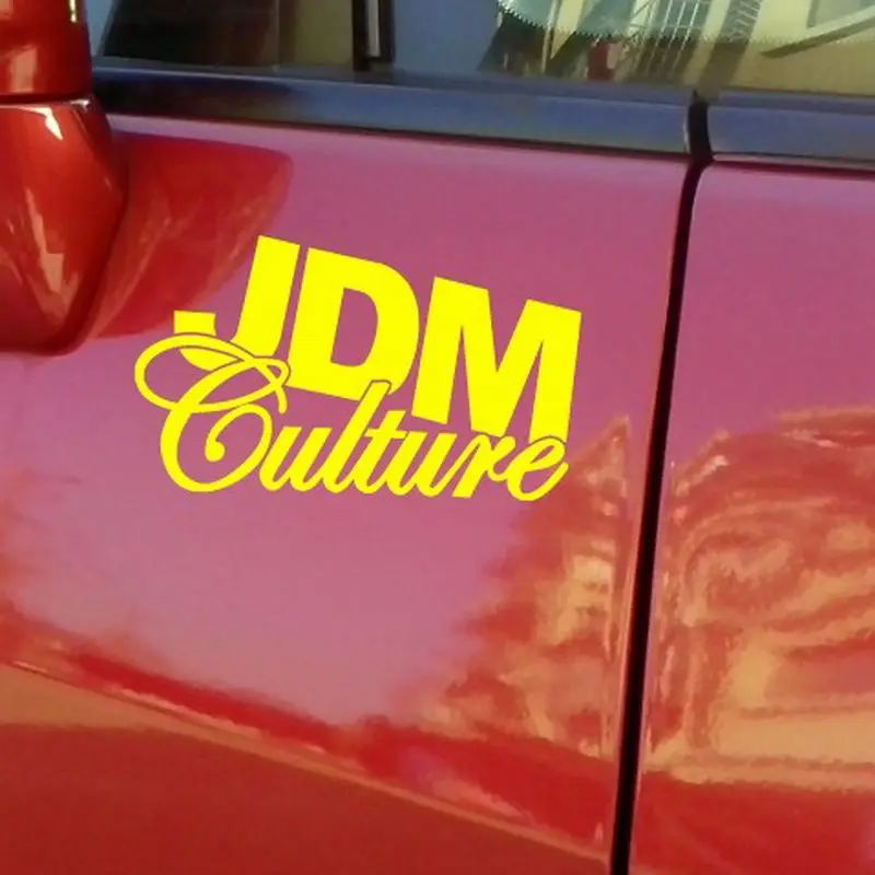 Автомобильная наклейка Jdm CULTURE высококачественные полоски водонепроницаемые
