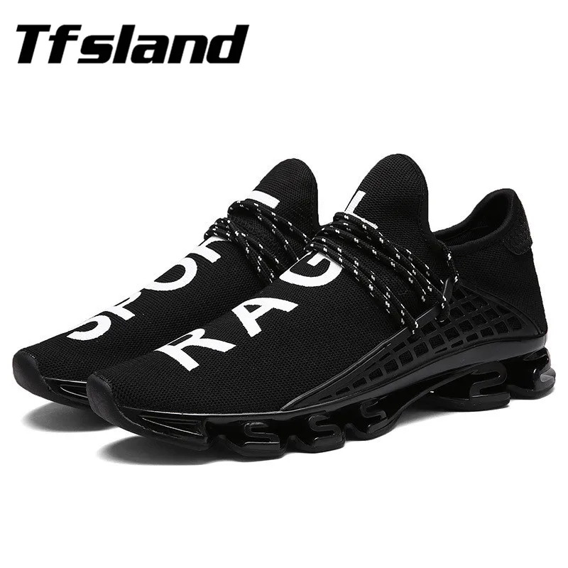 Tfsland/женская и мужская обувь из мягкой сетчатой ткани Zapatillas Chaussures дышащая