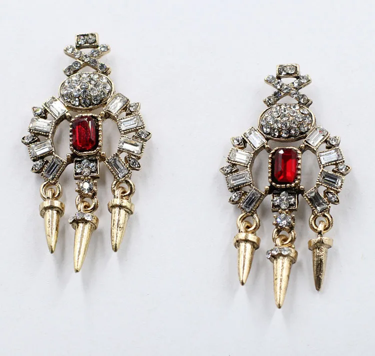 Серьги пусеты JURAN E3210 модные высококачественные серьги с заклепками|earring wire|rivet