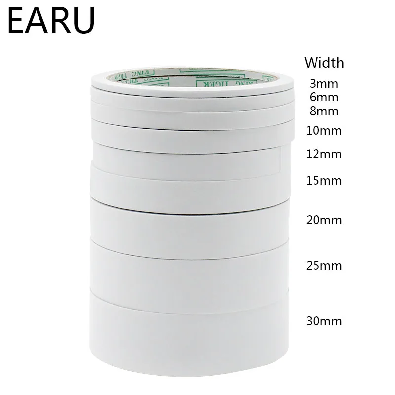 

1 Roll 12M Double Sided Tape Mounting Tape Strong Adhesive Width 3mm~30mm
