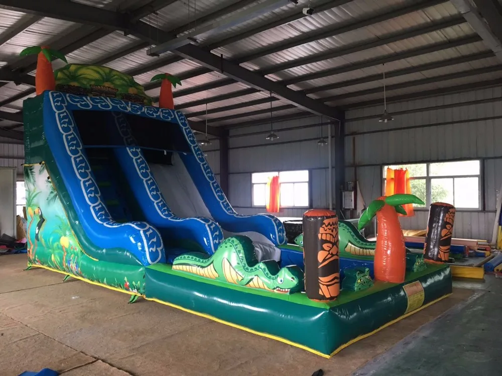 

Factory direct inflatable castle slide, inflatable bouncer, inflatable fun city, inflatable slides KY-129