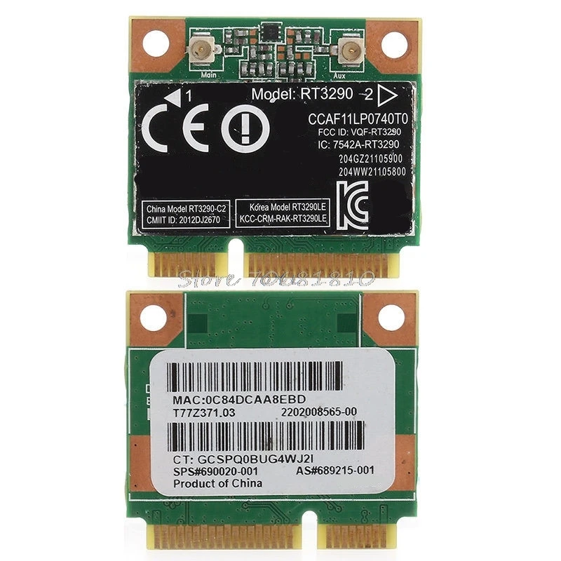Беспроводная сетевая карта Wi Fi 150 м Bluetooth для HP Pavilion G72000 Ralink RT3290 Прямая