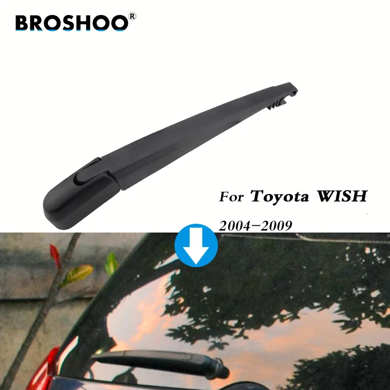 Щетка заднего стеклоочистителя BROSHOO щетка автомобиля рычаг для Toyota WISH Hatchback (2004