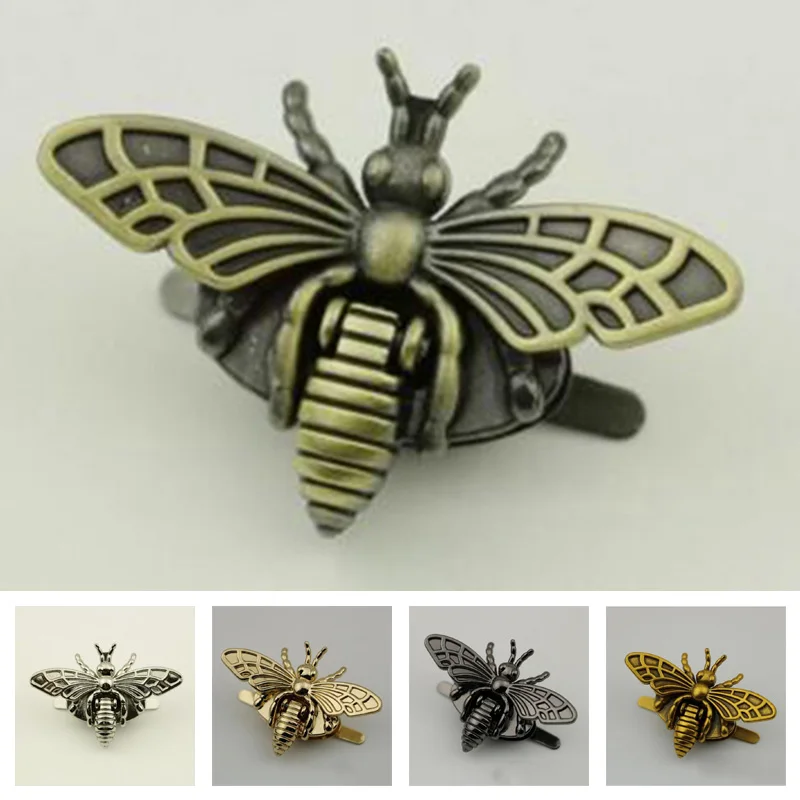 Металлическая застежка в форме пчелы с поворотным замком фурнитура для ручных