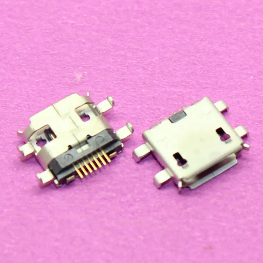 YuXi 1X Micro USB разъем Женский 7Pin длинные контакты с краем Crul для зарядки 4 фута