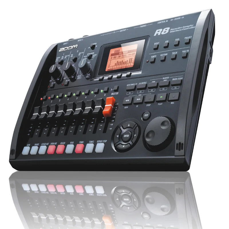 Многоканальный рекордер Zoom R8 8 канальный звуковая карта звуковой интерфейс