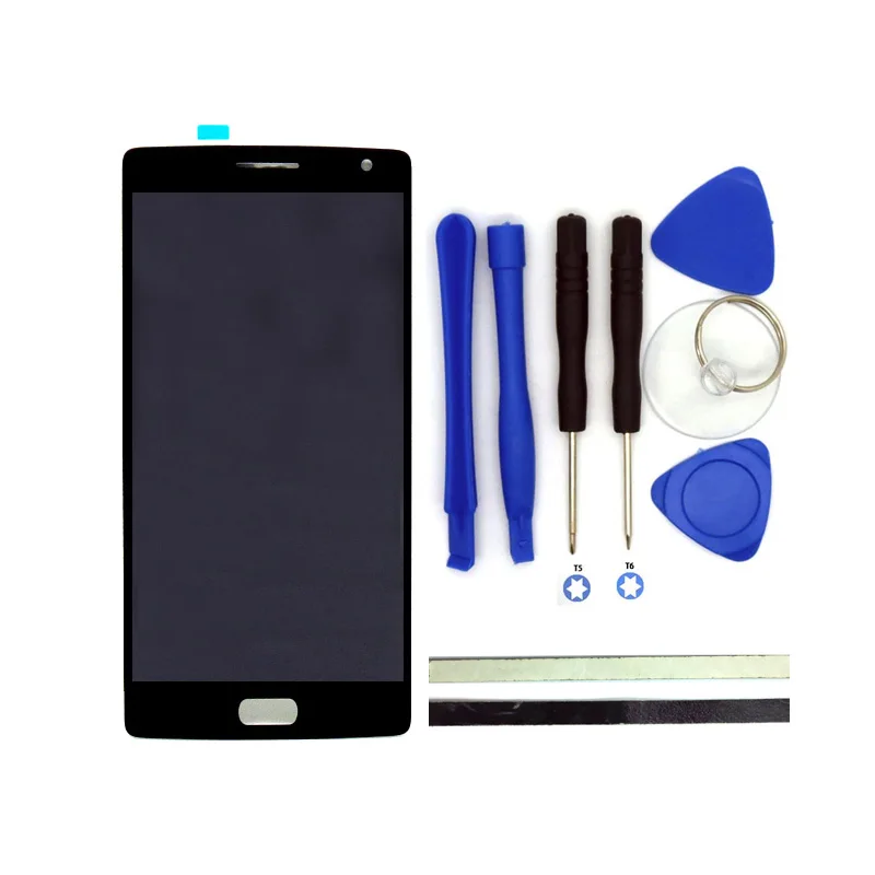 100% новый для Oneplus Two 2 ЖК дисплей + дигитайзер сенсорный экран Замена 1 мобильные