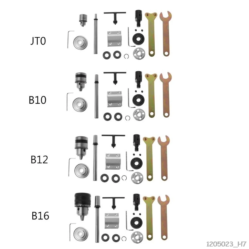 

JTO/B10/B12/B16 Electric Drill No Power Spindle Assembly DIY Woodworking Cutting Grinding Small Lathe Trimming Belt Drill Chuck