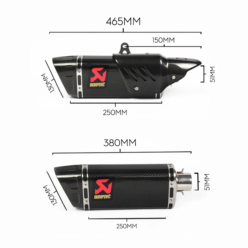 500cc 600cc r11 карбоновый мото rcycle глушитель выхлопной трубы R6 R1 CBR500 Z750 akrapovic выхлопная труба escape moto escapamento de moto