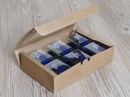 20 шт. коробка из крафт-бумаги для упаковки печенья | Дом и сад