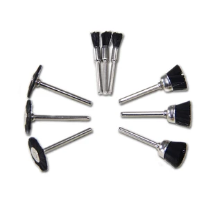 9 шт., пластиковые щётки для дрели, 3,2 мм