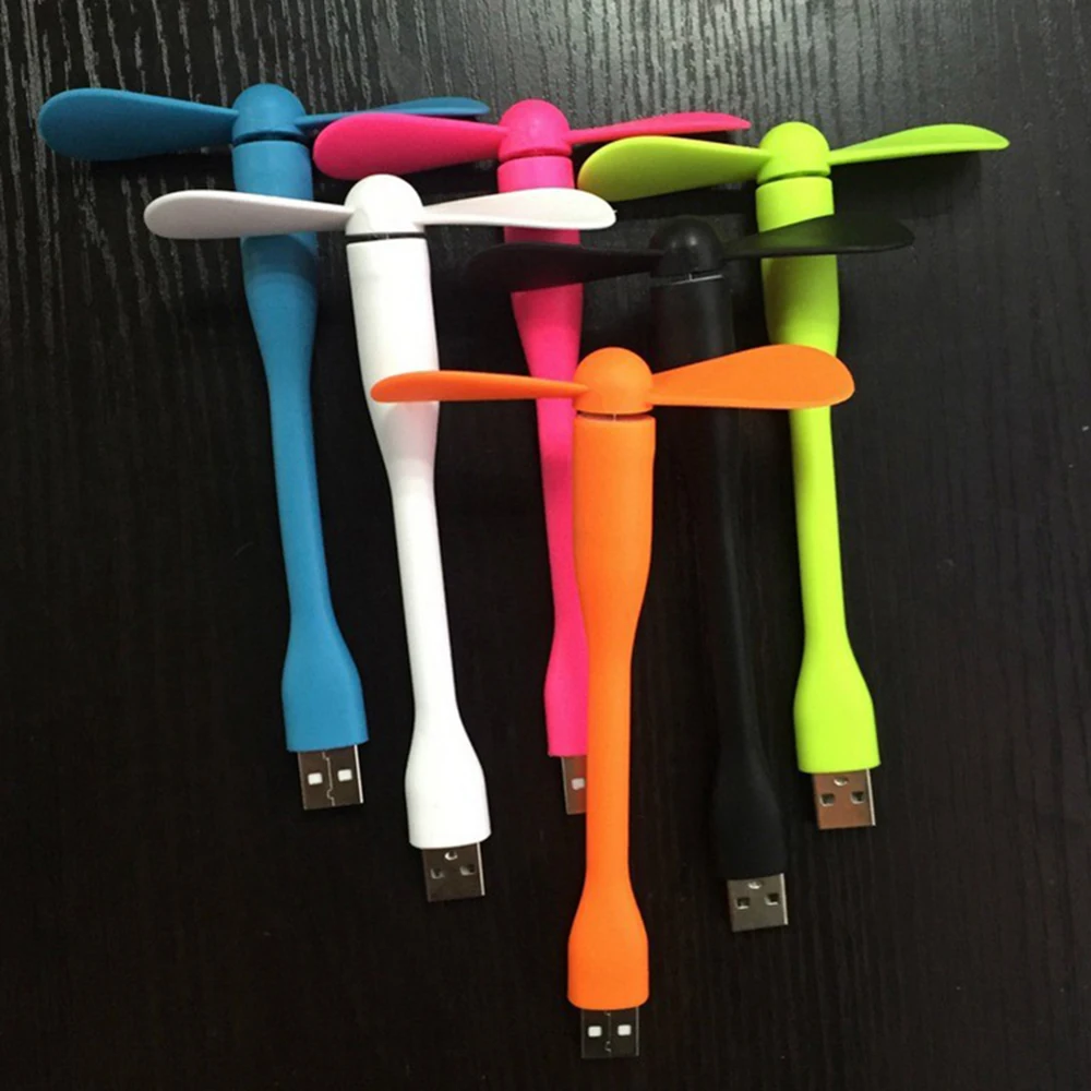 Гибкий USB вентилятор портативный путешествия мини гаджеты для компьютера