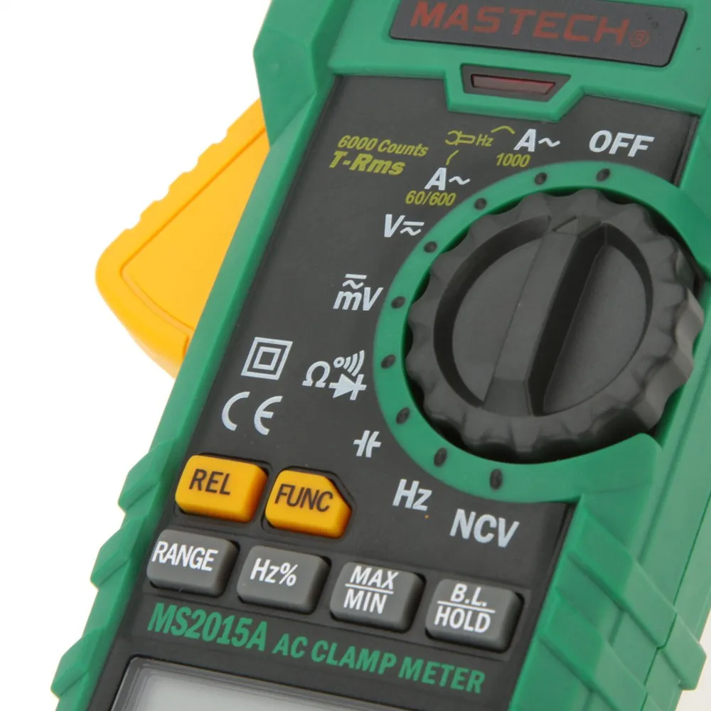 MASTECH MS2015A AutoRange Digital AC 1000A токовые клещи измеритель емкости частоты и НТС тестер w/True