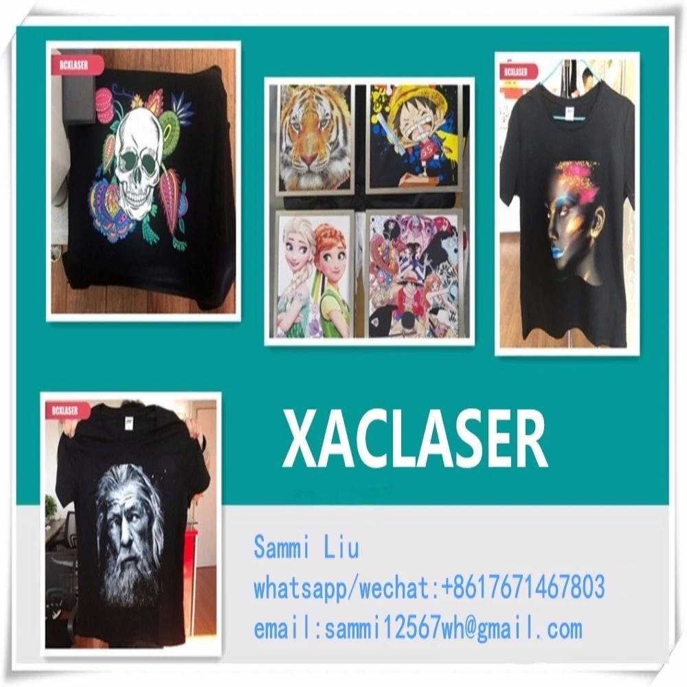 

Automatic multicolor fast dry ink digital t-shirt ptinter A3 size for sale