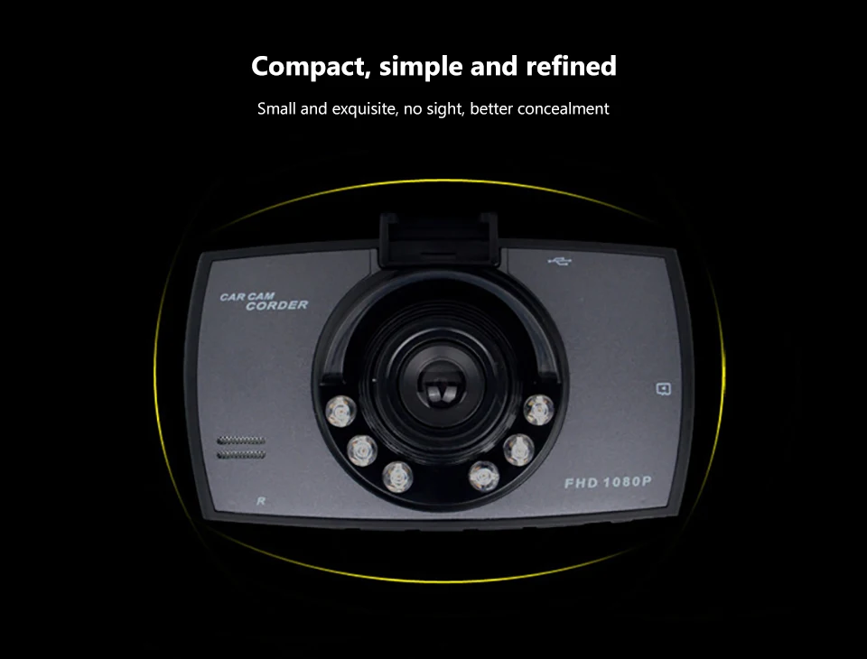 Aoshike Автомобильный видеорегистратор Камера G30 720P 140 градусов видеорегистратор видео регистраторы для автомобилей ночного видения g-сенсор видеорегистратор Автомобильный видеорегистратор