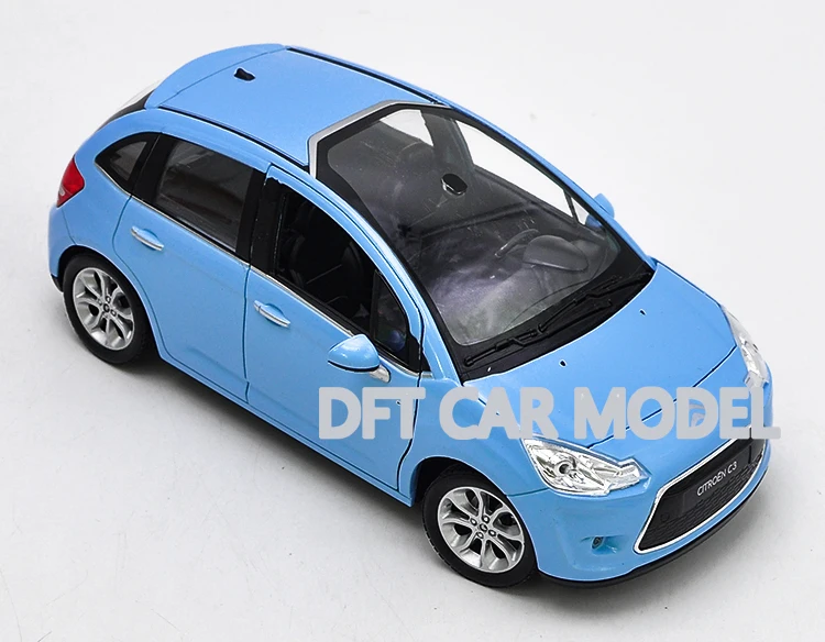 1:24 Масштаб сплава игрушечных автомобилей 2010 C3 автомобиль модель детской машинки авторизованный отличный подарок для детей