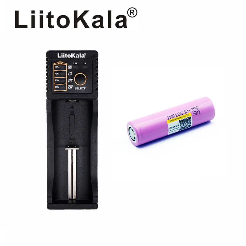 Liitokala 100% оригинальный INR18650 30Q перезаряжаемый аккумулятор 3000 мАч литий ионный для