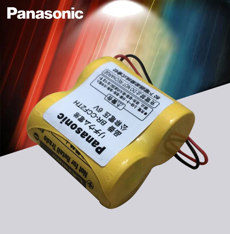 Panasonic оригинальный 10 шт./лот BR CCF2TH батарея с w/Американская классификация проводов