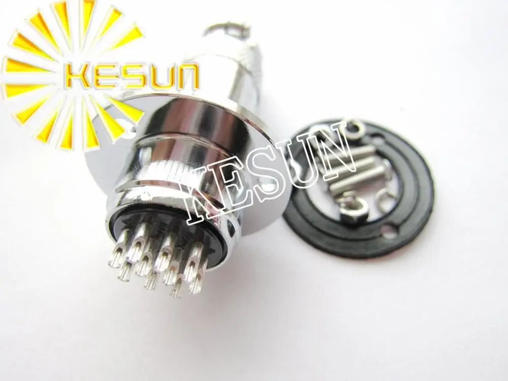 

10 пар GX20-10 GX20 10Pin с фланцем Мужской и Женский 20 мм провод панель Разъем DF20 M20 круговой разъем