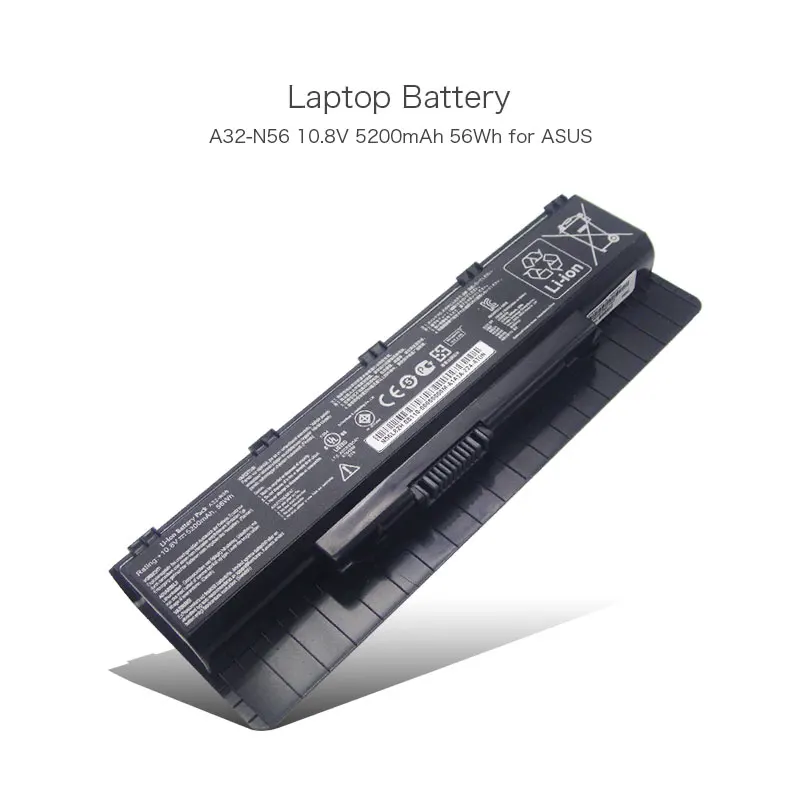 Новый оригинальный ноутбук серии N56dp N56v 10 8 В 5200 мА · ч 56 Вт A32 N56 N46 N46v N46vj N46vm N46vz
