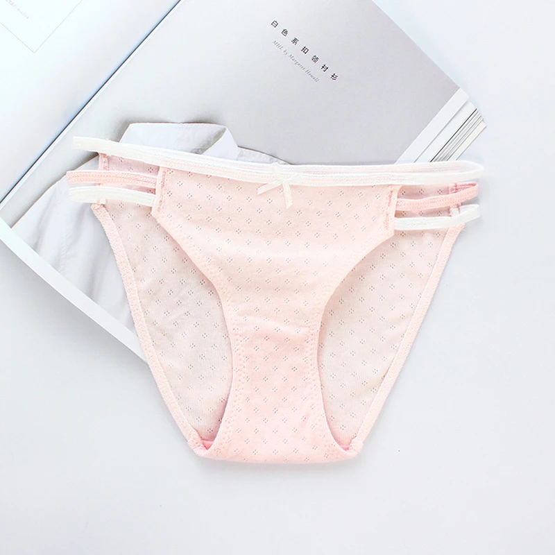 SP &amp CITY простое однотонное хлопковое милое нижнее белье для женщин мягкое