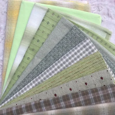 1 23x33 см, 11 шт., полихроматическая, самая дешевая, японская, первая краска, моющаяся ткань, сшитая, dol, сделай сам, ткань, плед, хлопок, кукольная ткань - Цвет: 1