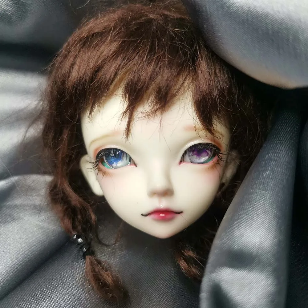 Кукла bjd с 3d рисунком глаз синяя и розовая фиолетовая голень 1/4 1/3 1/8 BJd SD MSD 10 мм 12 14