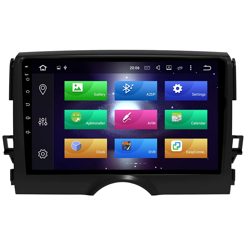 Aoluoya IPS RAM 4 Гб + 32G Восьмиядерный Android 8 0 автомобильный DVD GPS навигационный плеер для