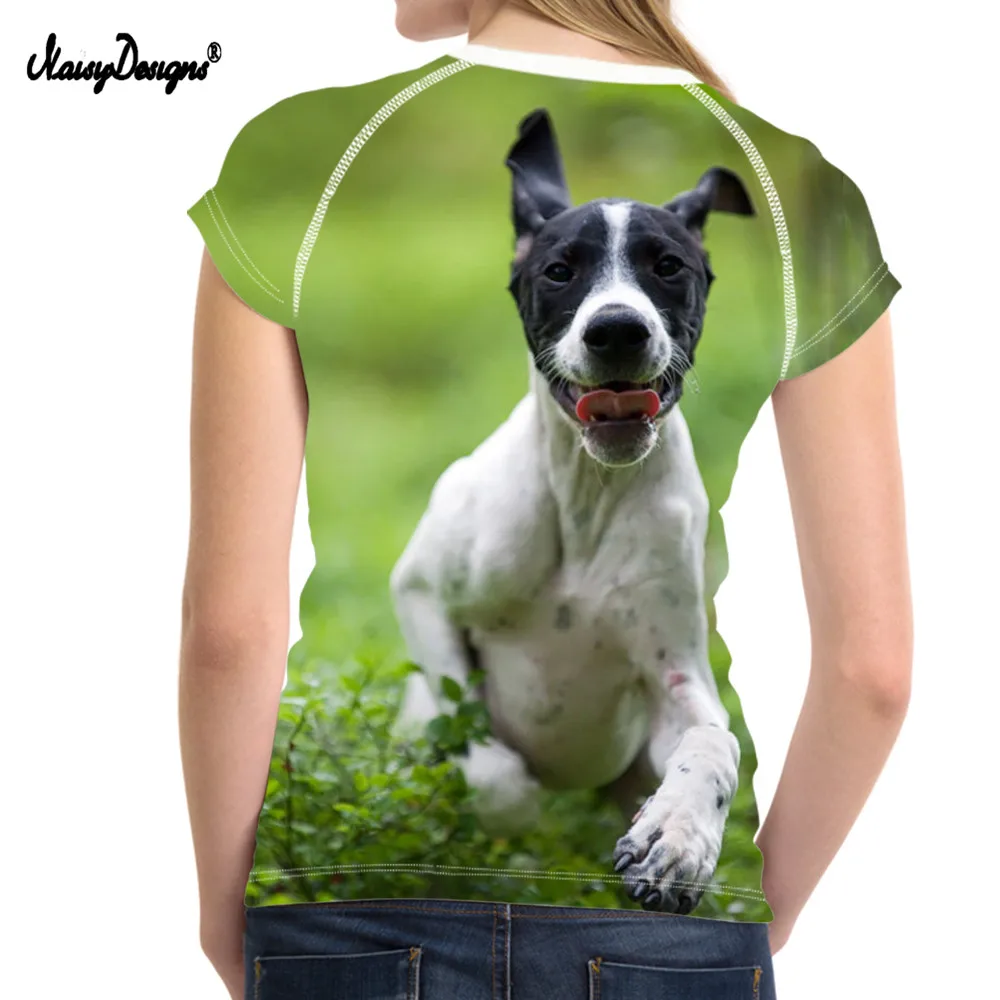 

NoisyDesigns kawaii Cute Puppies Print Women Short Sleeve O-Neck T Shirt Fashion Breathable Tops Tee Shirt for Female Ulzzang