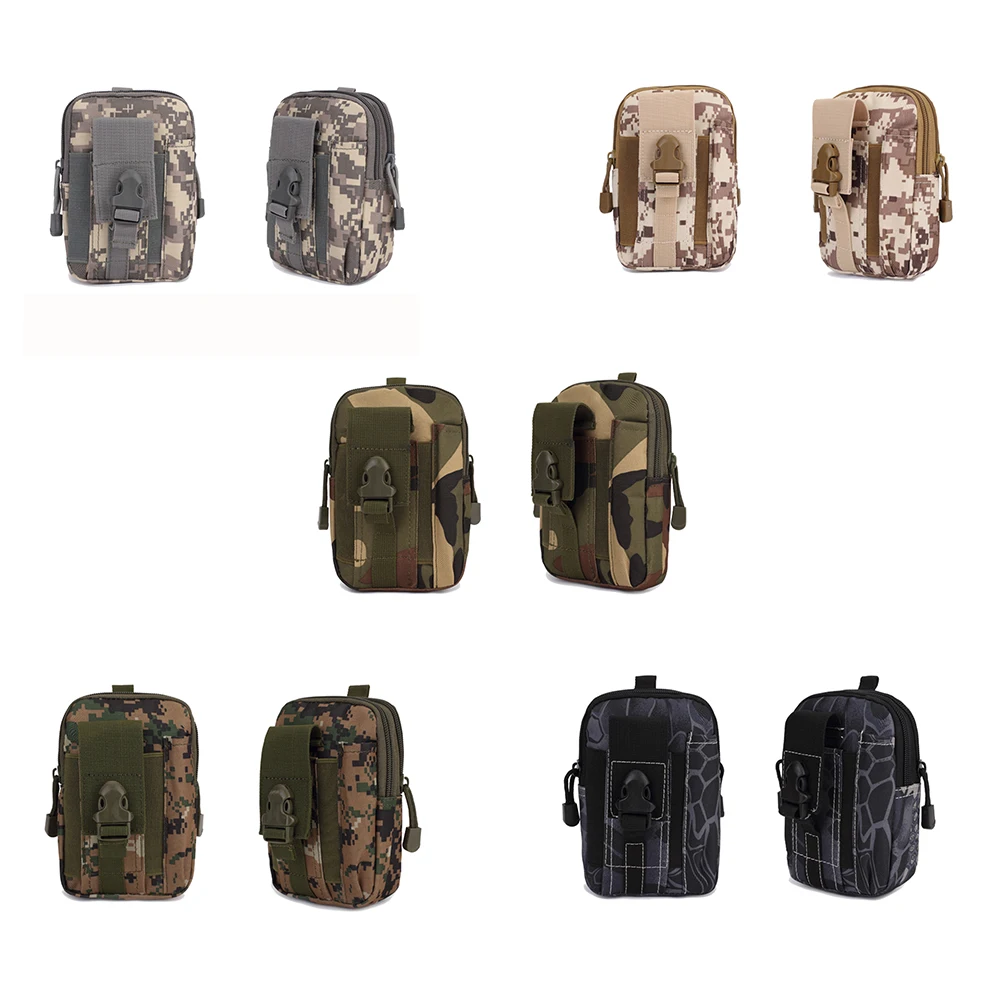 Походные сумки многофункциональные тактические камуфляжные поясные большой