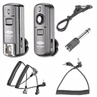 Вспышка 3 в 1 Neewer FC-16, многоканальная, 2,4 ГГц, беспроводная, с дистанционным затвором, для Nikon D7100, D7000, D5100, D90