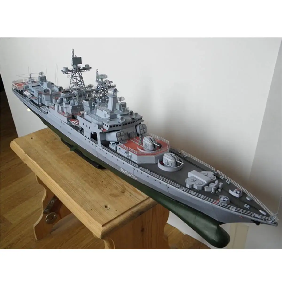 82 см DIY бумажная 1:200 большая 3D бумажная модель Harlem линкор корабль Военная игрушка бумажное ремесло