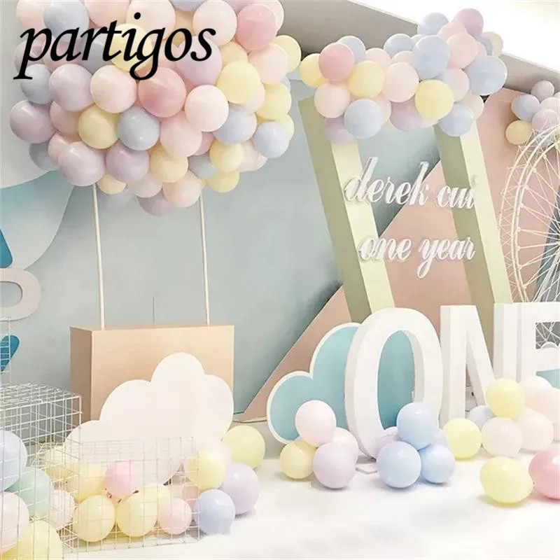 Латексные воздушные шары Macaron 20 шт. 5 дюймов перламутровые для дня рождения