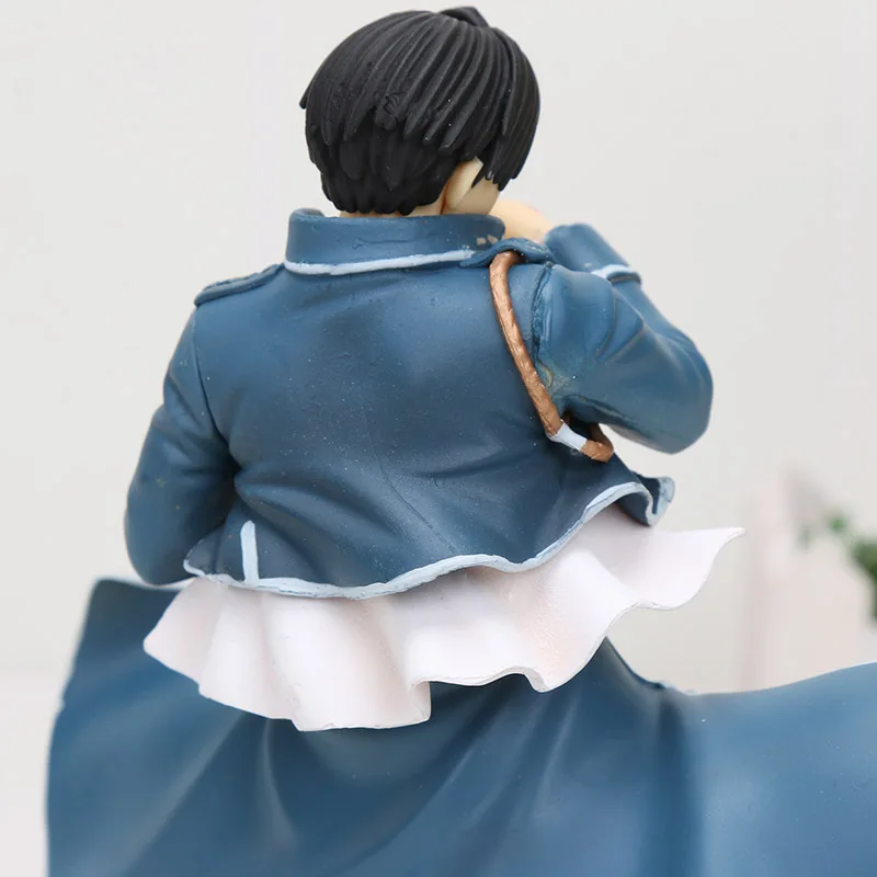 18 см цельнометаллическая экшн фигурка Alchemist Roy Mustang из ПВХ Коллекционная модель