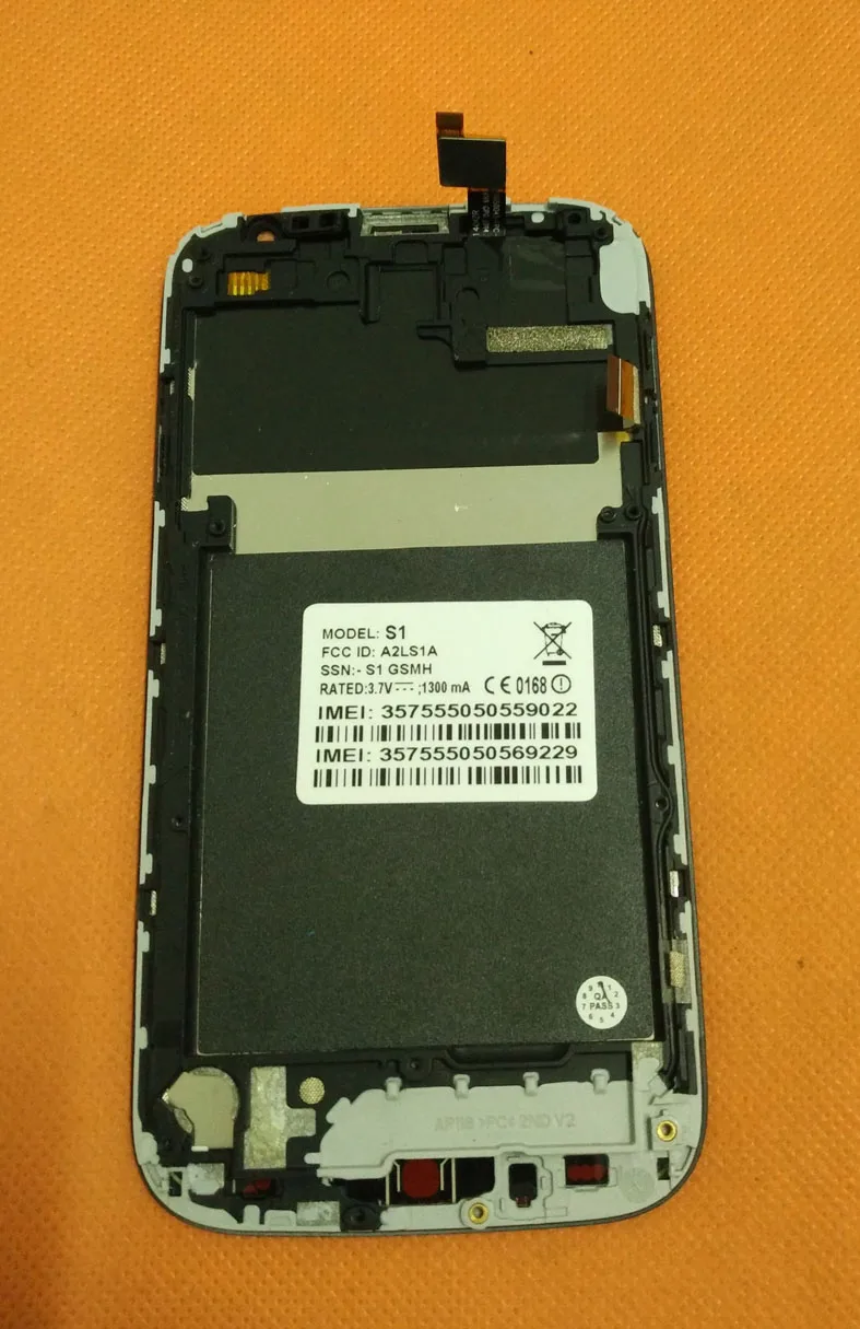 Оригинальный сенсорный экран и ЖК дисплей + Рамка для Kingzone S1 MTK6582 4 ядра 5 0 дюйма QHD