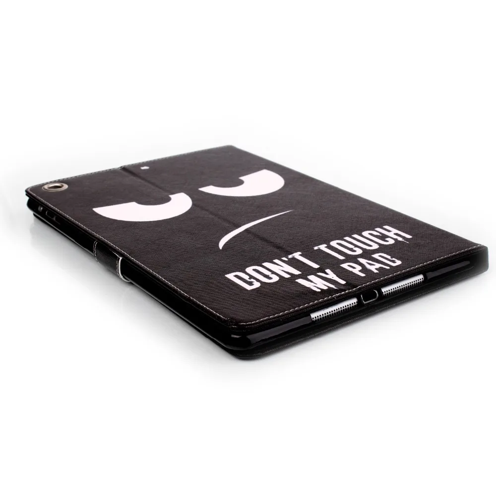 

Smart Intelligent sleep Painted Cover Case+Ultra protective Slim case for Apple iPad Air / ipad 5 9.7" PU Leather Tablets cover