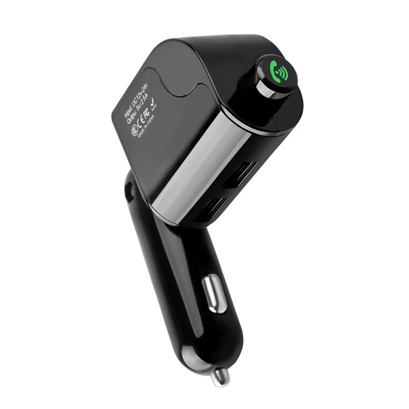Беспроводной fm передатчик Tancredy Bluetooth автомобильный комплект FM модулятор USB TF