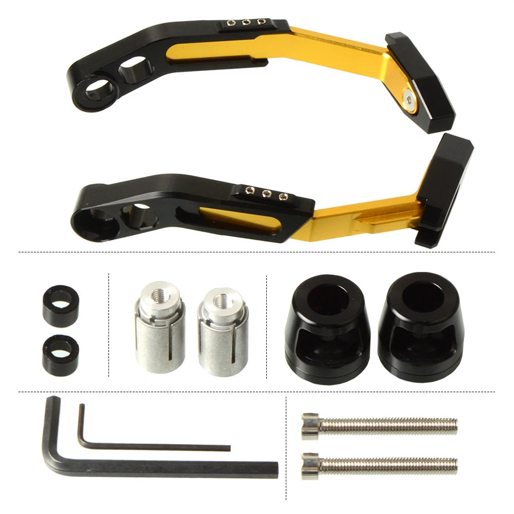 

7/8" 22mm CNC Aluminum Motocross Lever Guards Hand Guard Falling Protector Universal for Kawasaki triumph Suzuki Honda BWM