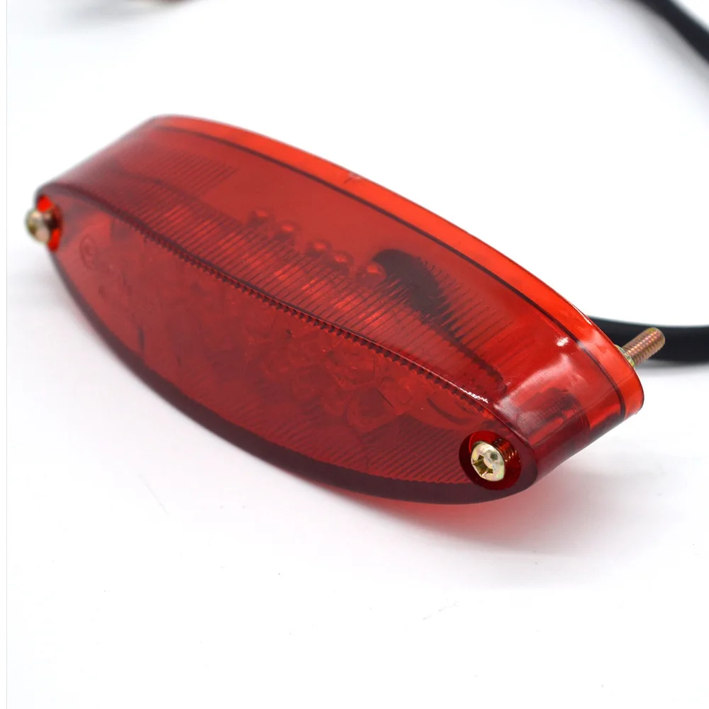 

Мотоцикл 28, светодиодный стоп-сигнал, задний фонарь для квадроцикла, двойной спортивный дымчатый номерной знак для Honda, Harley