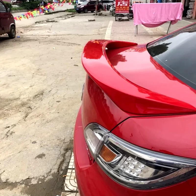 Для Mazda 6 2009 2013 спойлер высокого качества ABS Материал заднее крыло автомобиля