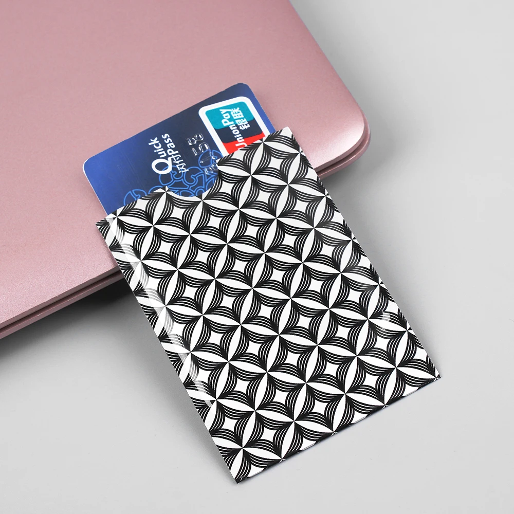 10 шт Анти кражи Rfid карты защита считать банковскую карту чехол металлический