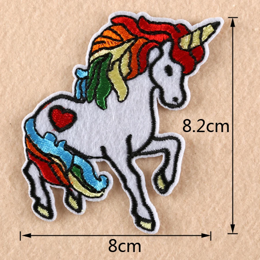 1 шт. Фламинго Кошка Лошадь Аппликация для одежды с вышивкой вышивка элегантный